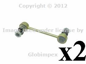 Mercedes (68-89) r107 w114 w115 w116 sway bar link oem new (2) + 1 year warranty