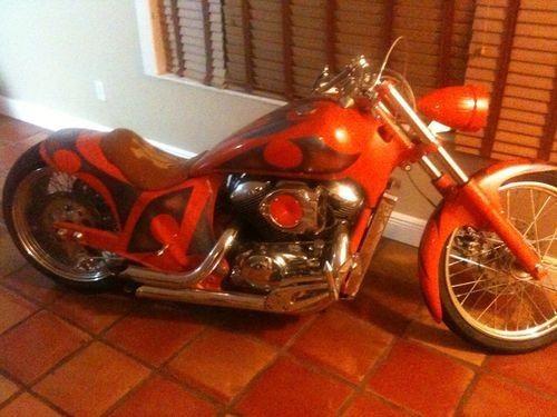 1999 custom honda shadow motorcycle