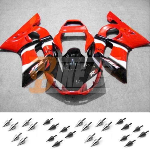 Free bolt kit! body frame fairing kit for yamaha yzf r6 1998 99 00 01 2002 ag