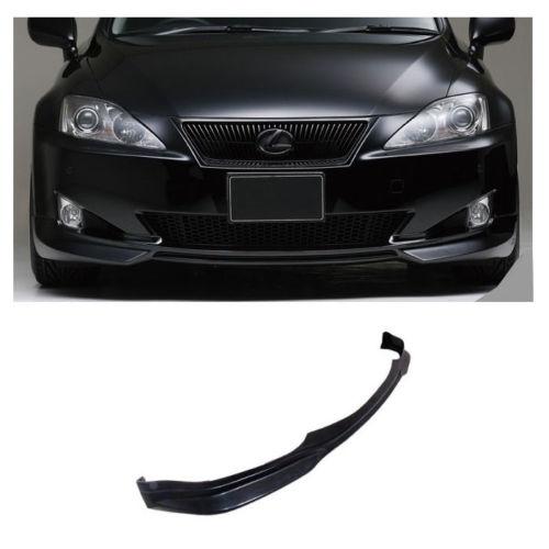 09-10 lexus is250 is350 add-on f-sport poly urethane front bumper lip body kit