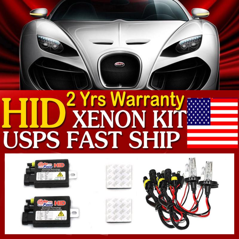 Hid slim bi-xenon conversion complete kit for 9004/9007 hi/lo dual beam 10000k