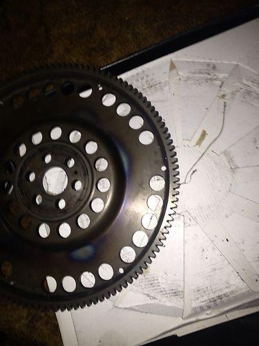 F1 racing lightweight aluminum flywheel 1989-1998 nissan 240sx used ka24e ka24de