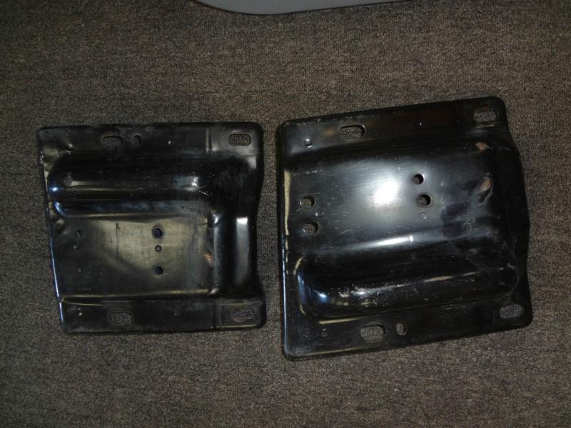 2002-2008 dodge ram 1500 front bumper brackets left & right oem 