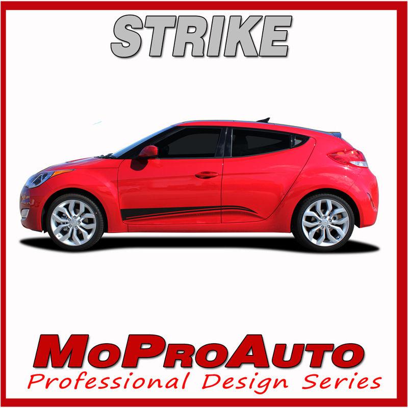 2014 hyundai veloster strike side vinyl decals stripes graphics by moproauto ew