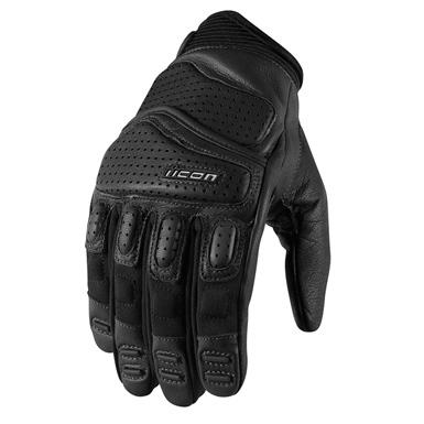 Icon glove superduty black sm 3301-1346