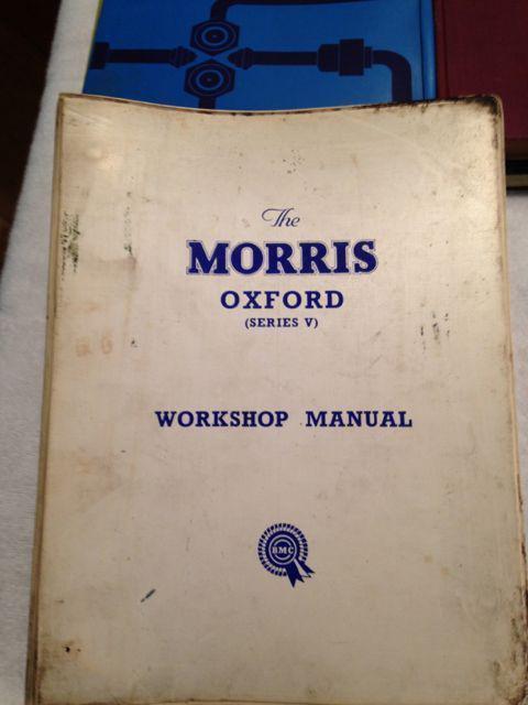 The morris oxford series v workshop manual 