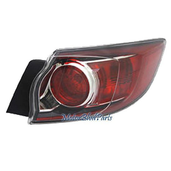 10-12 mazda 3 mazda3 hatchback tail lamp light passenger right rh r