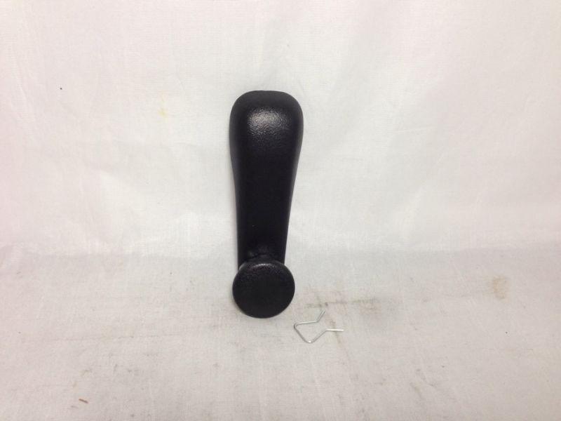 Left or right window crank handle lever black / for 95-99 toyota tercel