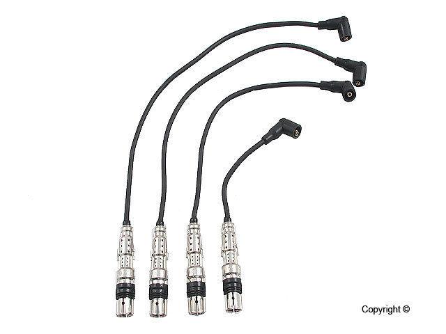 Vw golf jetta beetle spark plug wires 1998-2001 oe lifetime warranty