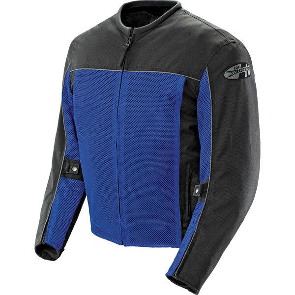 Blue/black m joe rocket velocity mesh/textile jacket