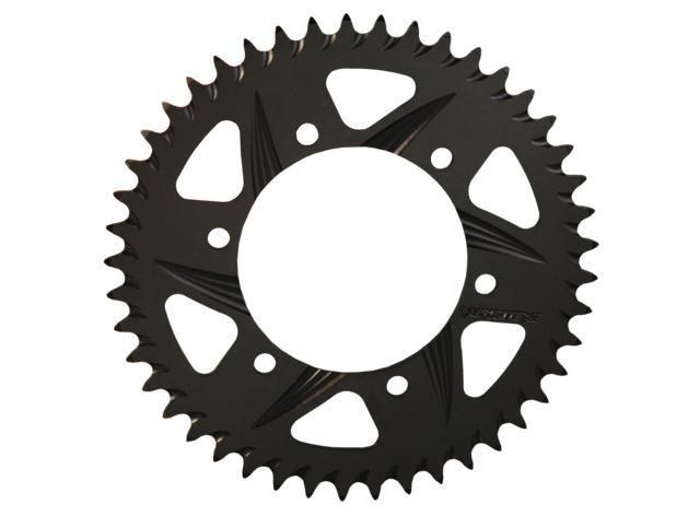 Vortex f5 alu rear sprocket 43t 530 black fits kawasaki kz1000p21 police 2002