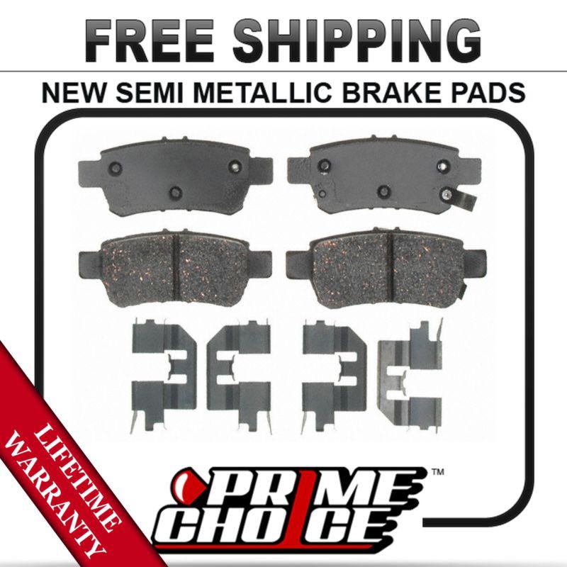 Buy REAR SEMI METALLIC DISC BRAKE PAD KIT FULL SET WITH LIFETIME WARRANTY in Alexandria Bay, New