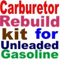 Carb kit chev 6 1957:67 rochester 1bbl factory fresh!! :clean out your car