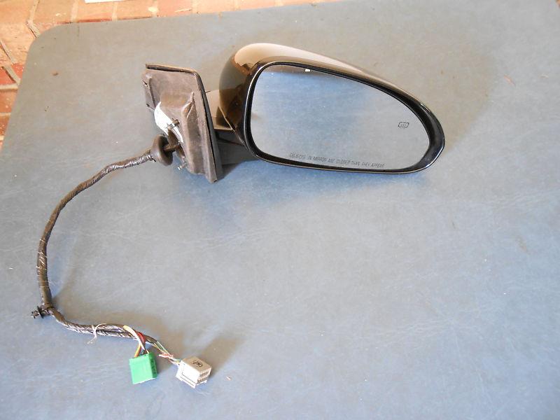 2008,08,09,10,11,12 cadillac cts right signal heated mirror used oem 25887055