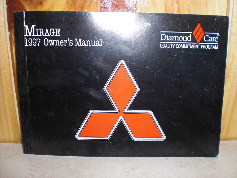 1997 mitsubishi mirage owner's manual