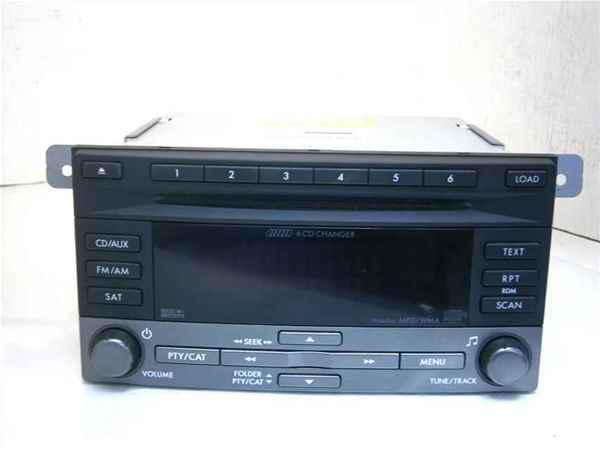 09-13 subaru forester 6 disc cd radio player oem lkq