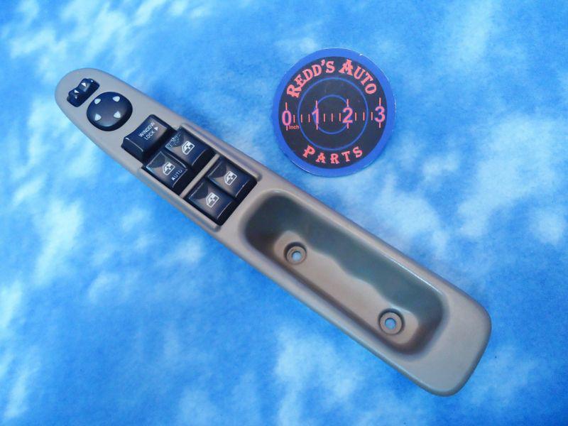 00 chevrolet impala master power window switch oem used button finish 241r