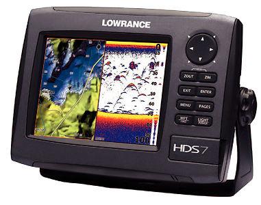 Lowrance hds-7 insight usa fishfinder/gps/chartplotter 83/200 khz 10530001