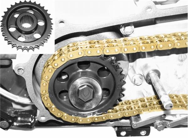 Evolution 30 tooth motor sprocket kit ev:1012-1221