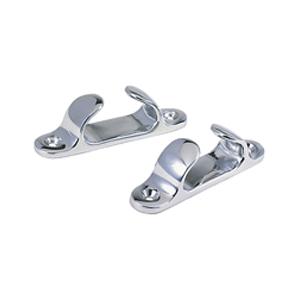 Perko 4" straight chock - chrome plated zincpart# 1230dp0chr