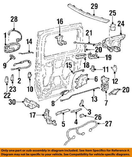 Gm oem 25809294 side loading door-bracket