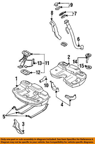 Subaru oem 42060aa040 fuel pump tank seal/fuel tank lock ring/seal