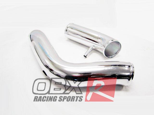 Obx aluminum dyi air intake pipe 00-01 nissan sentra se-r ser 2.0l