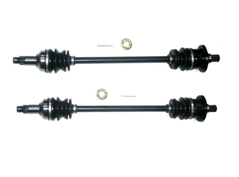 2009 09 arctic cat prowler 650 chromoly left and right front cv axle s pair