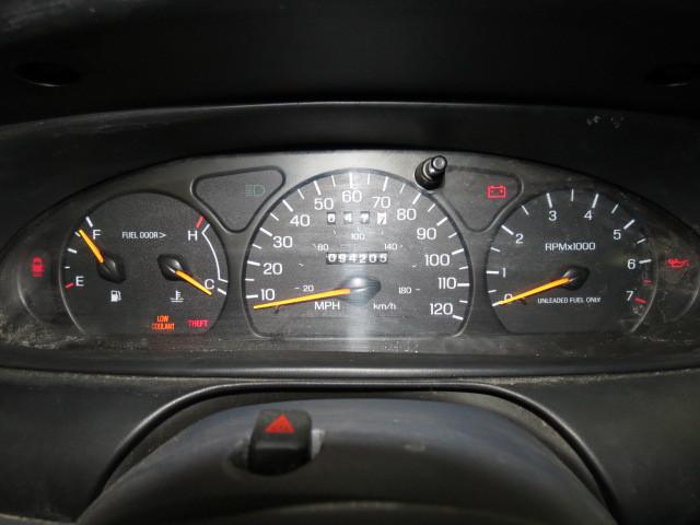 1998 ford taurus 94205 miles speedometer instrument cluster gauges 2519704