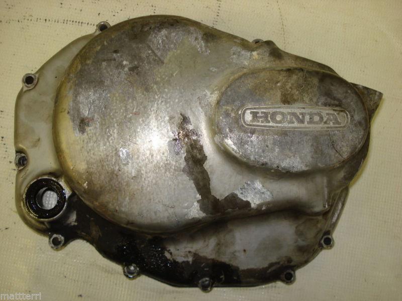 75 honda cb360t cb 360 cb360 - engine right side cover / clutch cover