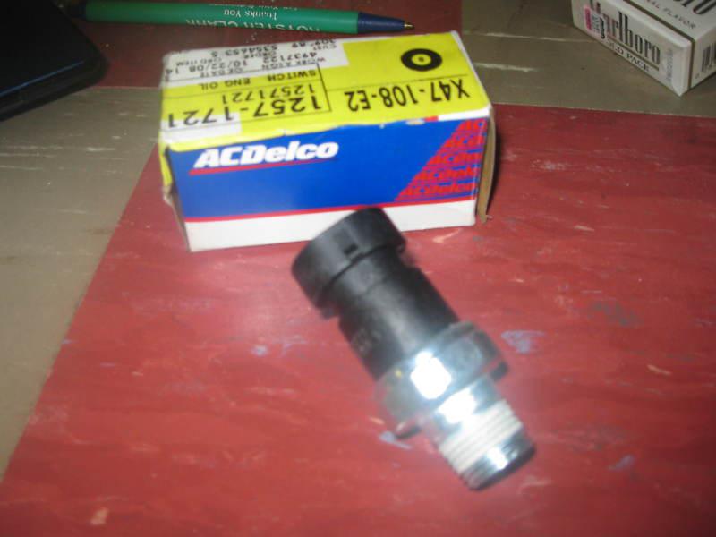 Acdelco d1836a engine oil pressure sensor switch gm 12571721