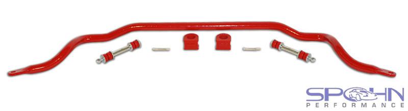 Camaro/firebird solid chrome moly 32mm front sway bar red