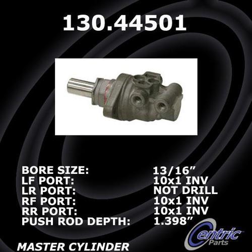 Centric 130.44501 brake master cylinder-preferred premium master cylinder
