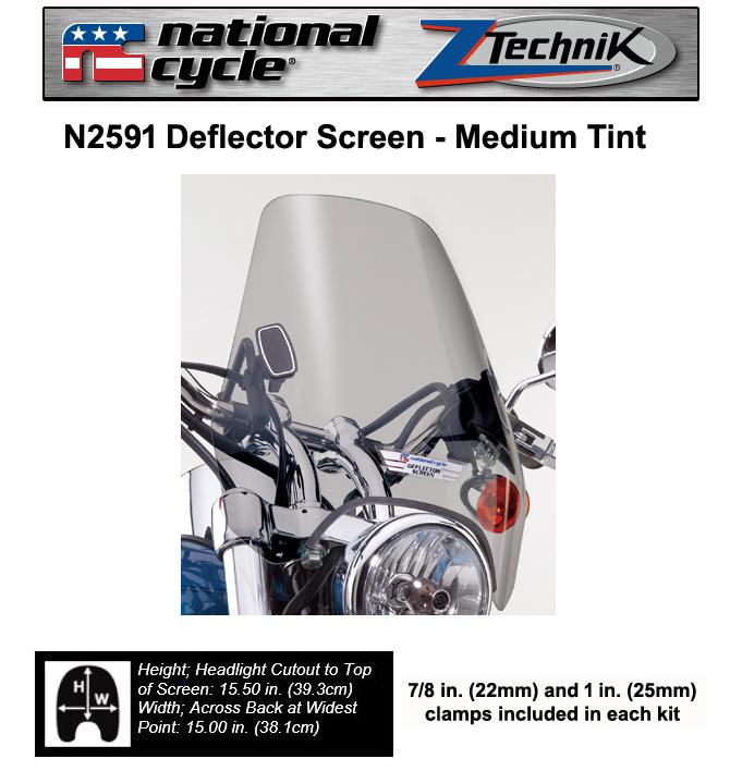 Suzuki gsx1300bk b-king 2008-12  national cycle deflector screen n2591