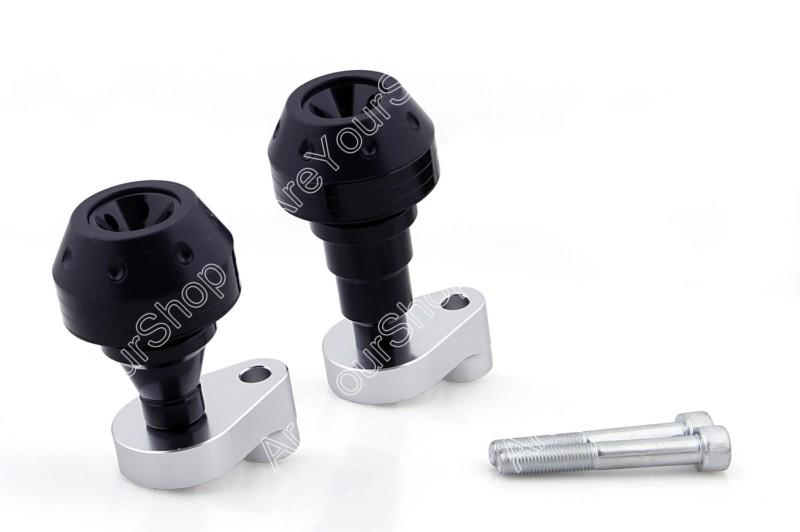 Frame sliders crash pads left right for yamaha yzf r6 2006-2007 black