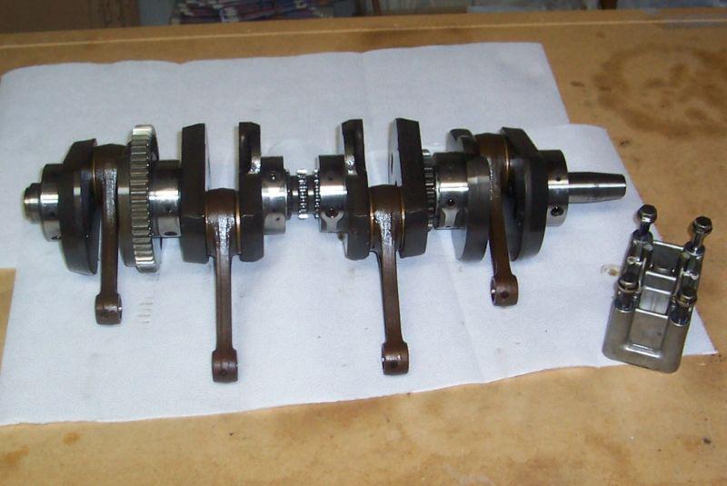 Kawasaki kz1000 csr, ltd? crankshaft, crank, rods, crankshaft assy. 1981 