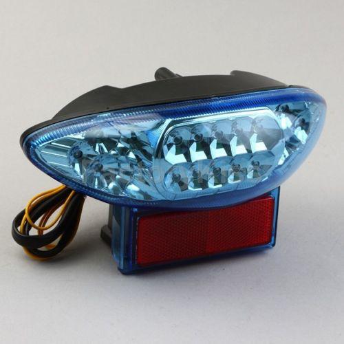 Gau new led tail light for suzuki katana 600/750 03-07 hayabusa 99-07 blue