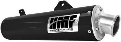 Hmf performance series exhaust system stainless/aluminum dual 035396606071