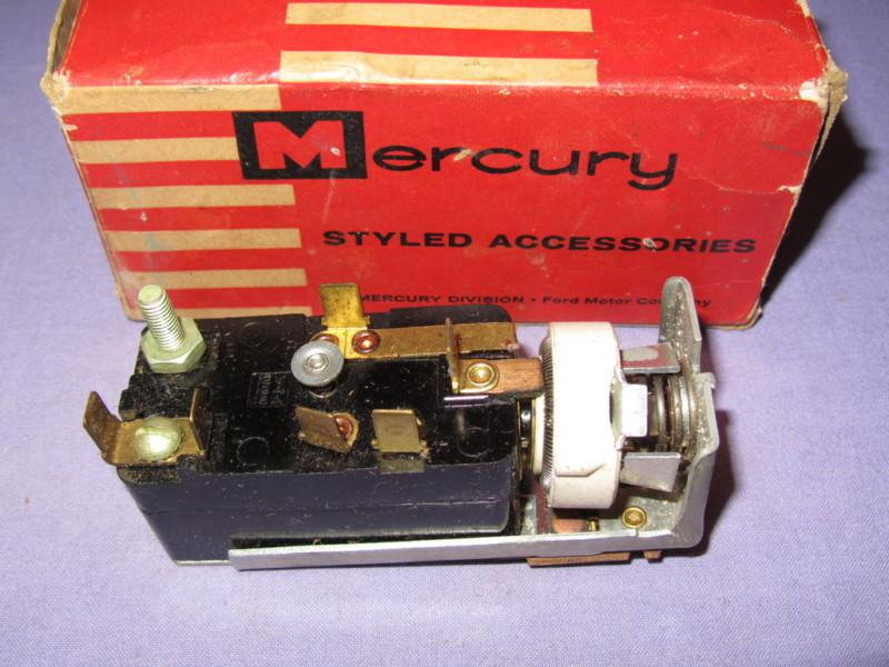 Nos 1958-59 mercury headlight switch