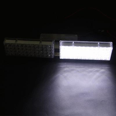 Emergency light 48 white yellow led roof car truck flashing strobe lamp police