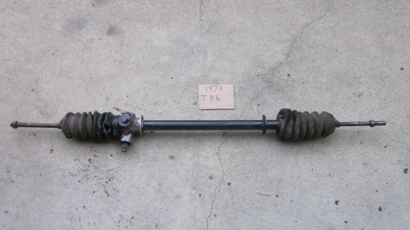 Triumph tr6 steering rack