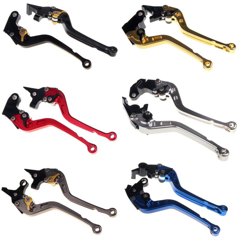 Cnc long straight brake clutch levers for aprilia tuono v4r 2011 2012 2013