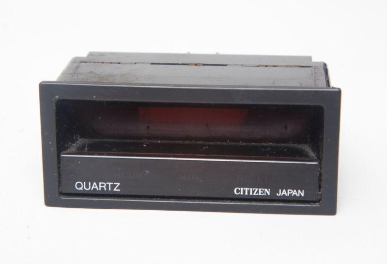 Citzen quartz digital led clock - honda civic crx 86 dx, d15a2