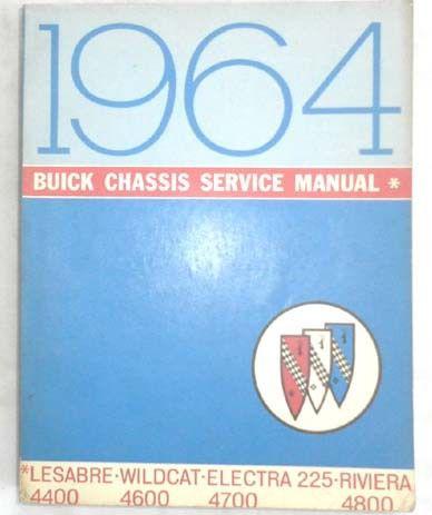 1964 buick service repair manual riviera lesabre wildcat electra original 