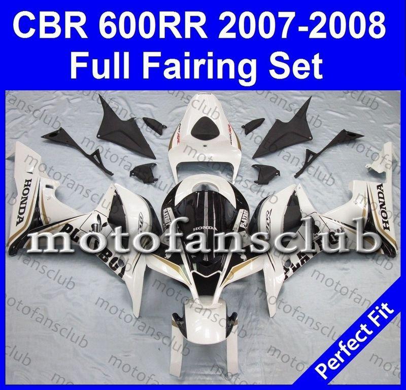 Fit honda cbr600rr 07 08 cbr 600 rr 2007 2008 fairing kit bodywork #35 c