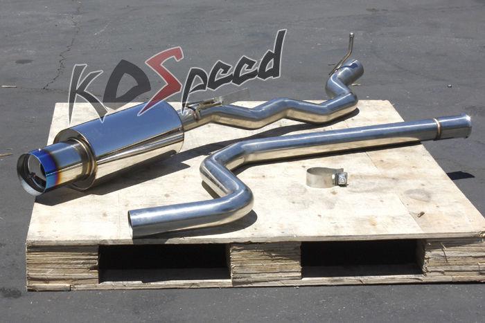 Burnt tip catback/cat back exhaust system 95-03 chevy cavalier ls/rs 2.2l l61