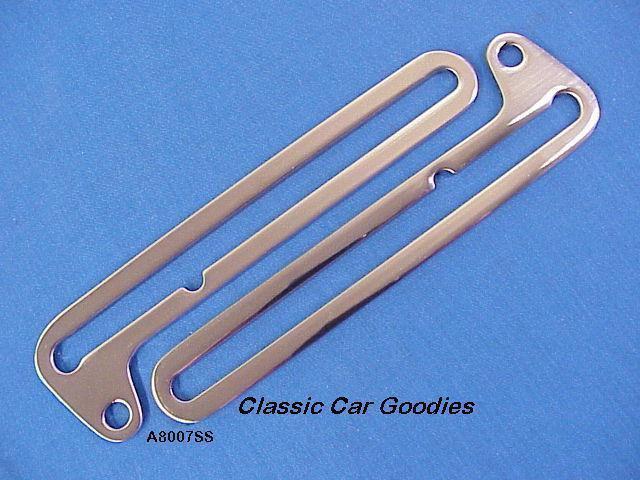 1928-1931 ford car windshield slide arms (2) 1929 1930 stainless