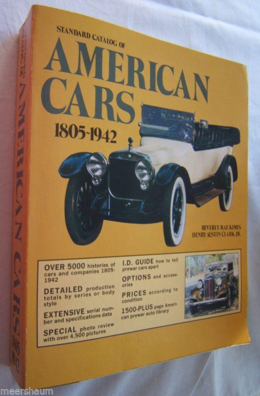 Purchase Early American Cars 1805 - 1942 Standard Catalog Lincoln Ford ...