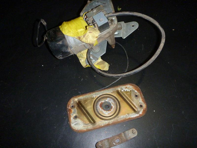 1961 62 ford galaxie 500 mercury cars electric wiper motor and mount fomoco