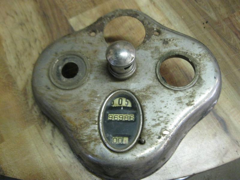 28-early 30 model a ford used speedometer and dash plate